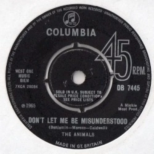 Don’t Let Me Be Misunderstood / Club‐A‐Gogo