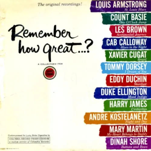 Remember How Great?