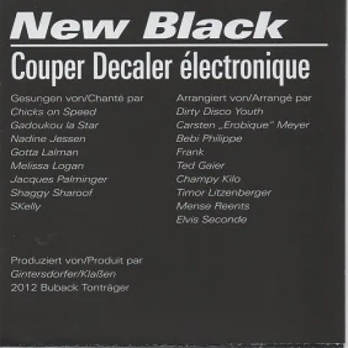 New Black: Couper Decaler électronique