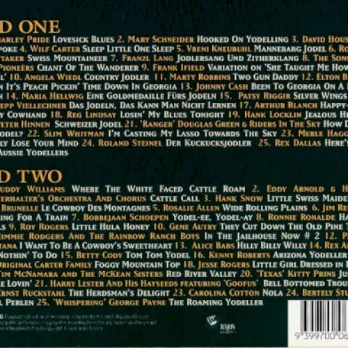 The Greatest Yodelling Album of All Time (Disc 1)