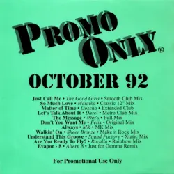 Promo Only: Mainstream Club, October 1992 Promo Only: Mainstream Club, October 1992