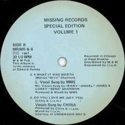 Missing Records Special Edition Volume 1