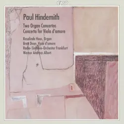 Two Organ Concertos / Concerto For Viola D'Amore