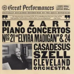 CBS Great Performances, Volume 96: Piano Concertos nos. 21 & 24 CBS Great Performances, Volume 96: Piano Concertos nos. 21 & 24