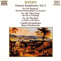 Famous Symphonies, Volume 2: No. 94 "Surprise" / No. 101 "The Clock" / No. 83 "The Hen"