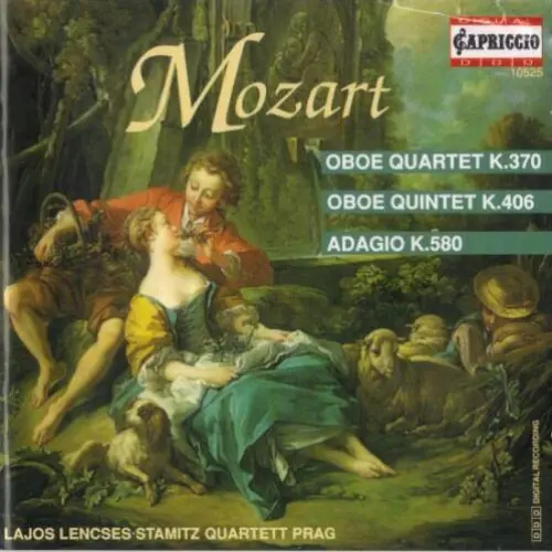 Oboe Quartet, K. 370 / Oboe Quintet, K. 406 / Adagio, K 580