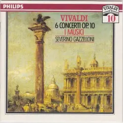 6 Concerti, op. 10 for Flute, Strings and Continuo