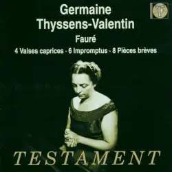 4 Valses caprices, 6 Impromptus, 8 Pièces brèves
