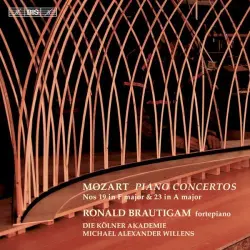 Piano Concertos nos. 19 in F major & no. 23 in A major Piano Concertos nos. 19 in F major & no. 23 in A major