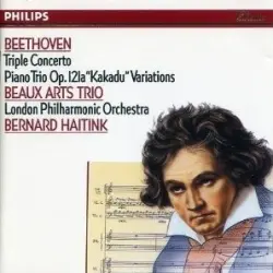Triple Concerto / Piano Trio Op.121a "Kakadu" Variations