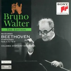 Rehearses Beethoven Symphonies nos. 4, 5, 7 & 9