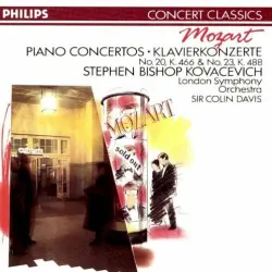 Piano concertos no. 20, K. 466 & no. 23 K. 488