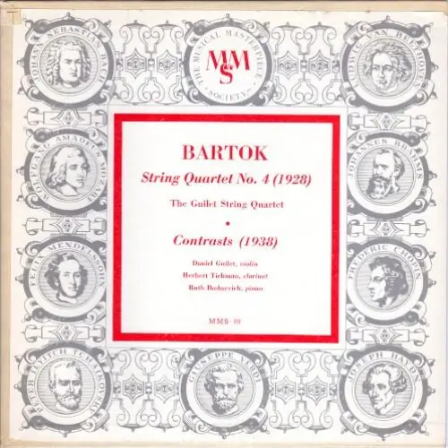 String Quartet No. 4 (1928) / Contrasts (1938)