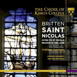 Saint Nicolas, Hymn to St Cecilia, Rejoice in the Lamb