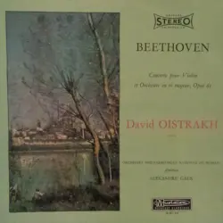 Concerto pour Violon et Orchestre en Ré Majeur, Opus 61 Concerto pour Violon et Orchestre en Ré Majeur, Opus 61