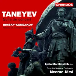 Taneyev: Suite de concert / Rimsky-Korsakov: Fantasy on Russian Themes