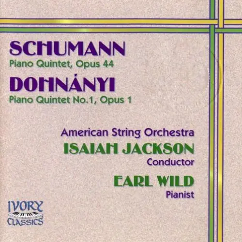 Schumann: Piano Quintet, op. 44 / Dohnányi: Piano Quintet no. 1, op. 1