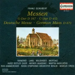 Messen G-Dur und C-Dur, Deutsche Messe