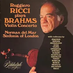 Ruggiero Ricci Plays Brahms: Violin Concerto