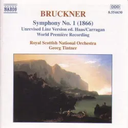 Symphony no. 1 (unrevised Linz version ed. Haas/Carragan)