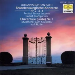 Brandenburgische Konzerte Nr. 2 · 3 · 4 / Ouvertüre (Suite) Nr. 3