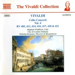 Cello Concerti, Volume 4: RV 405, 411, 414, 416, 417, 420, 421 Cello Concerti, Volume 4: RV 405, 411, 414, 416, 417, 420, 421