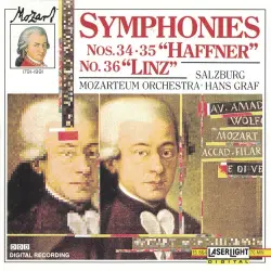 Symphonies nos. 34, 35 "Haffner" / no. 36 "Linz" Symphonies nos. 34, 35 "Haffner" / no. 36 "Linz"