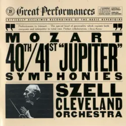 CBS Great Performances, Volume 19: Mozart 40th / 41st "Jupiter" Symphonies CBS Great Performances, Volume 19: Mozart 40th / 41st "Jupiter" Symphonies
