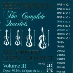 Beethoven: The Complete Quartets Volume III