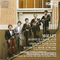 Quartet in F major, KV 370 / Adagio in C major, KV 580a / Quintet in C minor, KV 406 (516b)