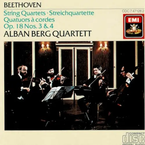 Beethoven String Quartets Op. 18, Nos. 3 & 4