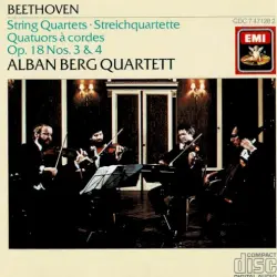 Beethoven String Quartets Op. 18, Nos. 3 & 4