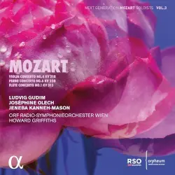 Violin Concerto no. 4, KV 218 / Piano Concerto no. 6, KV 238 / Flute Concerto no. 1, KV 313