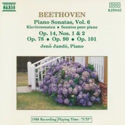 Piano Sonatas, Volume 6: Op. 14, nos. 1 & 2 / Op. 78 / Op. 90 / Op. 101