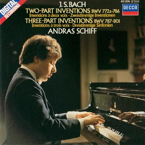 Two‐Part Inventions, BWV 722a–786 / Three‐Part Inventions, BWV 787–801