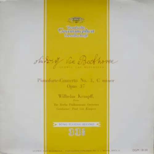 Pianoforte-Concerto no. 3 in C minor, op. 37