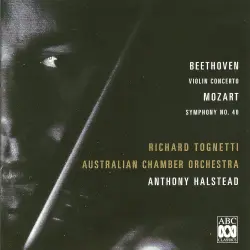 Beethoven: Violin Concerto / Mozart: Symphony no. 40