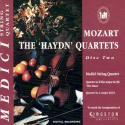 The 'Haydn' Quartets Disc Two