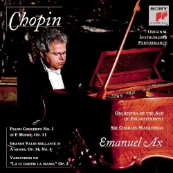 Piano Concerto no. 1 in E minor, op. 11 / Grande Valse brillante in A minor, op. 34, no. 2 / Variations on "Là ci darem la mano", op. 2 Piano Concerto no. 1 in E minor, op. 11 / Grande Valse brillante in A minor, op. 34, no. 2 / Variations on "Là ci darem la mano", op. 2