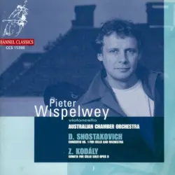 D. Shostakovich: Concerto no. 1 for Cello and Orchestra / Z. Kodály: Sonata for Cello Solo, op. 8