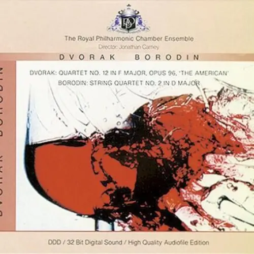 Dvorak: Quartet no. 12 in F Major, op. 96 “The American” / Borodin: String Quartet no. 2 in D Major