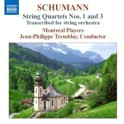 String Quartets nos. 1 and 3 (transcribed for string orchestra)