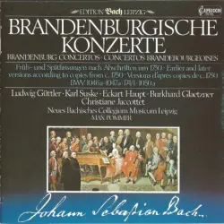 Brandenburgische Konzerte: Früh- und Spätfassungen
