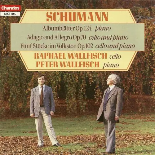Albumblätter, op. 124 / Adagio and Allegro, op. 70 / Fünf Stücke im Volkston, op. 102