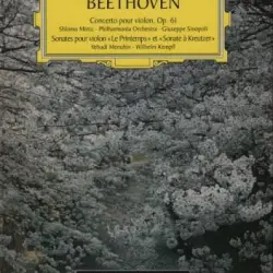 Concerto pour violon, Op. 61 · Sonates pour violon « Le Printemps » et « Sonate à Kreutzer »