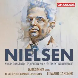 Violin Concerto / Symphony no. 4 “The Inextinguishable”