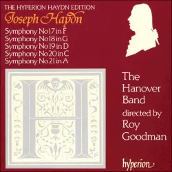 Symphony No 17 In F / No 18 In G / No 19 In D / No 20 In C / No 21 In A