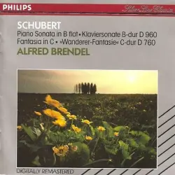 Piano sonata in B-flat, D. 960 / Wanderer-Fantasie in C major, D. 760 Piano sonata in B-flat, D. 960 / Wanderer-Fantasie in C major, D. 760