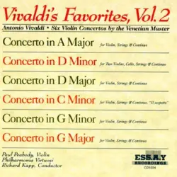 Vivaldi's Favorites, Volume 2
