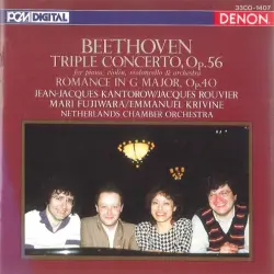 Triple Concerto op. 56 / Romance in G major op. 40